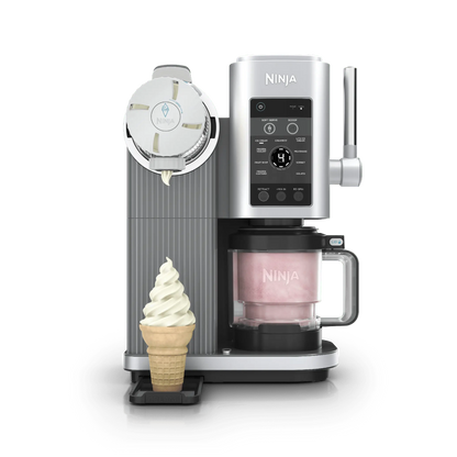 Soft Serve Ice Cream Maker with Scoop, Swirl & Frozen Treats