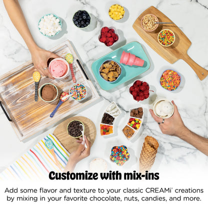 Soft Serve Ice Cream Maker with Scoop, Swirl & Frozen Treats